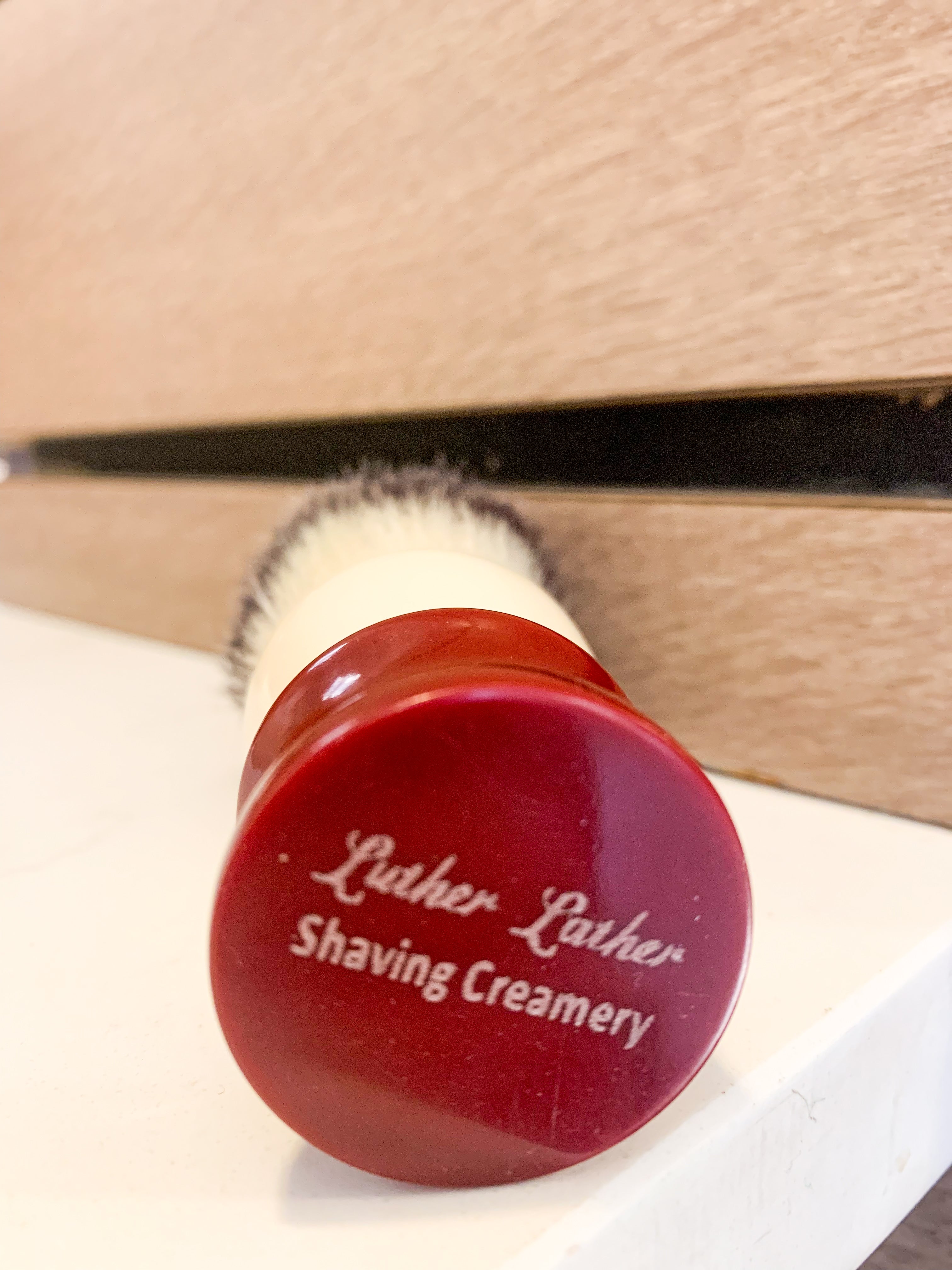 LUTHER LATHER SHAVING BRUSH