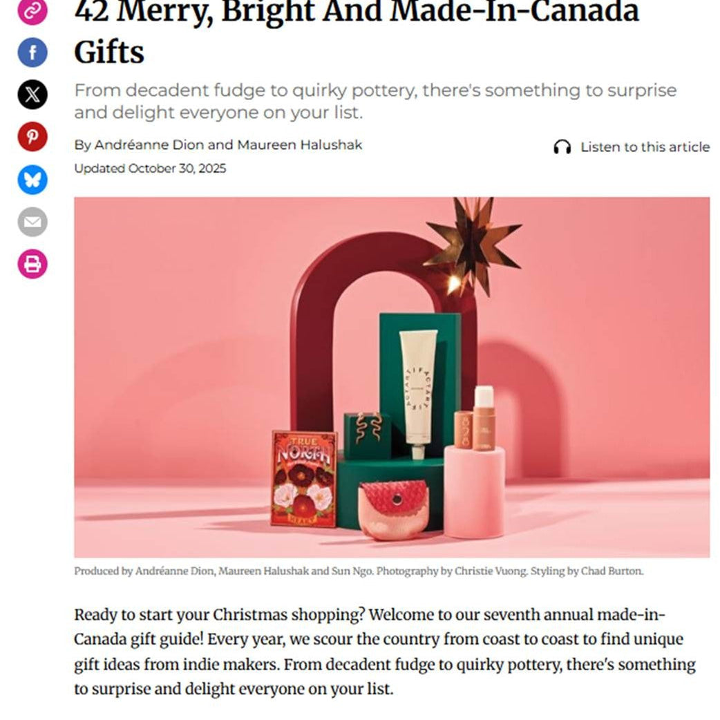 Luther Lather Best Christmas Gift Idea for Canadian Made Products