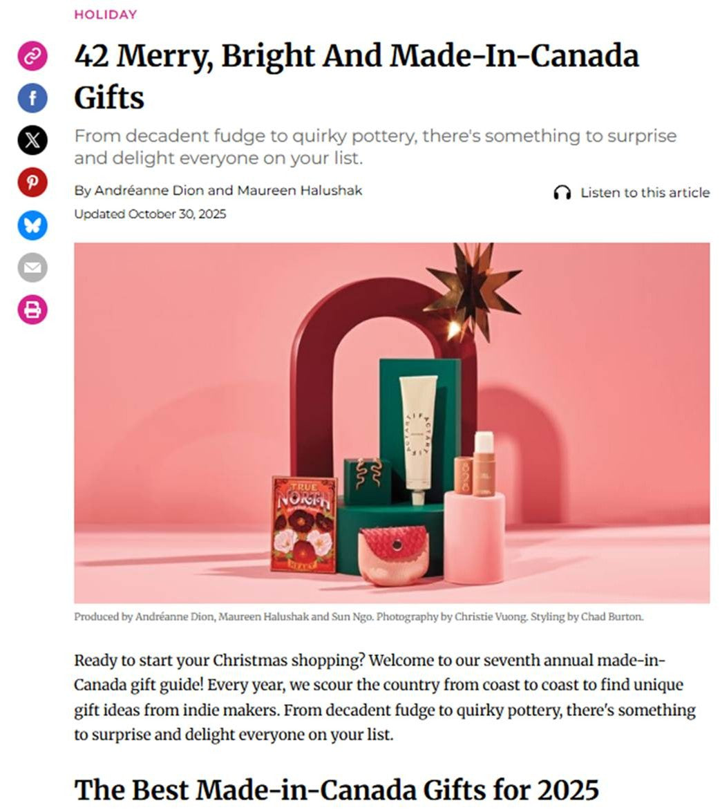 Luther Lather Best Christmas Gift Idea for Canadian Made Products