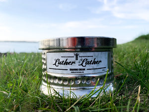 grass scented shave cream butter