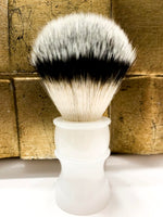 synthetic silver-tip shave brush cruelty free 