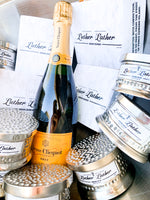 luxury champagne shave cream and shaving bowls for fine gentlemen