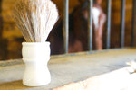 luther lather horse hair shave brush for wet shaving 
